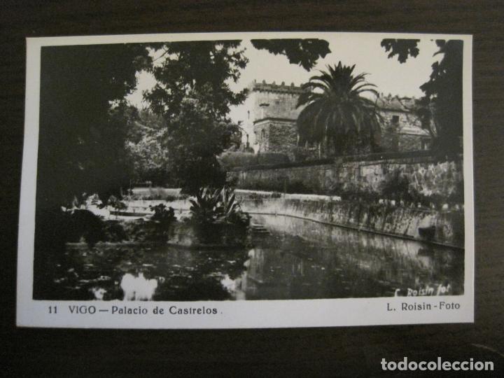 Cartes Postales: VIGO-PALACIO DE CASTRELOS-11-ROISIN FOTO-POSTAL ANTIGUA-(56.984)