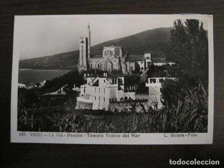Cartes Postales: VIGO-LA RIA-PANJON-TEMPLO VOLTIVO DEL MAR-238-ROISIN FOTO-POSTAL ANTIGUA-(56.987)
