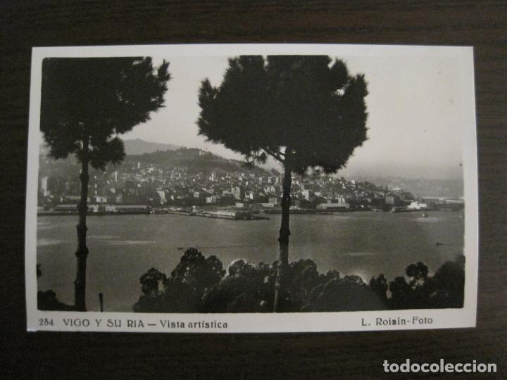 Cartes Postales: VIGO-LA RIA-VISTA ARTISTICA-234-ROISIN FOTO-POSTAL ANTIGUA-(56.990)