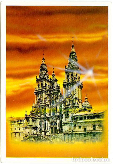 Postales: 151 - Santiago de Compostela. Catedral. Ediciones Arribas. Escrita