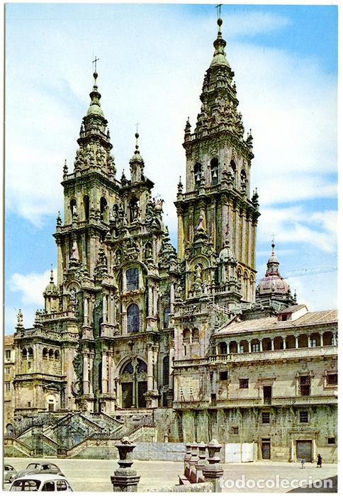Postales: 2026 - Santiago de Compostela. Catedral. Fachada del Obradoiro (S XVIII). Ed. Arribas. Sin circular