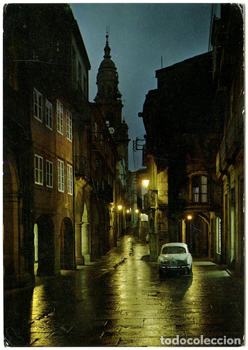 Postales: 2019 - Santiago de Compostela. Roa del Villar. Ediciones Arribas. Circulada en 1969 (sin el sello)