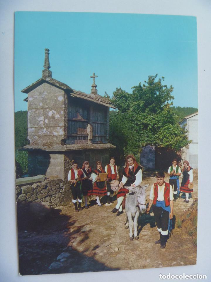 Postkarten: POSTAL DE GALICIA : FOLKLORE GALLEGO. A&Ntilde;OS 60.
