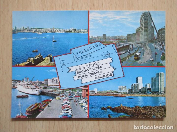 Postales: Lote de 3 tarjetas postales de La Coru&ntilde;a - Foto 5