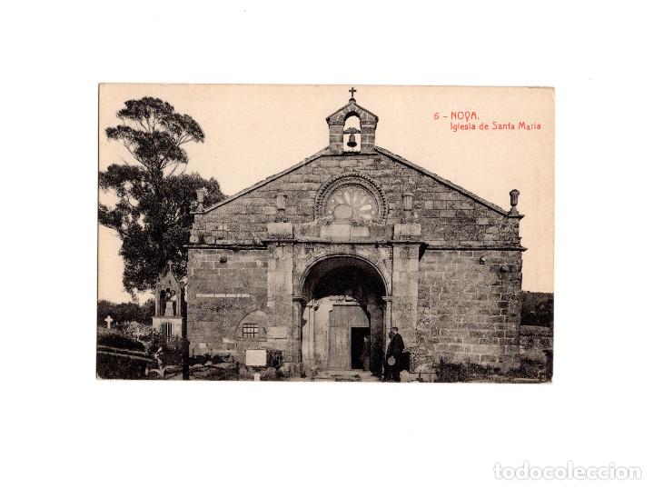 Postales: NOVA.-  IGLESIA DE SANTA MARIA - Foto 1