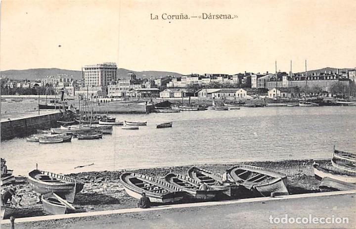 Postales: LA CORU&Ntilde;A.- D&Aacute;RSENA - Foto 1