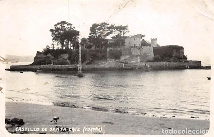Postales: CASTILLO DE SANTA CRUZ (CORU&Ntilde;A)