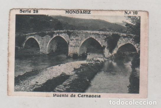 Postales: Cromo de las bellezas de Galica. Serie 28 n&ordm; 10 Mondariz Puente de Cernadeia