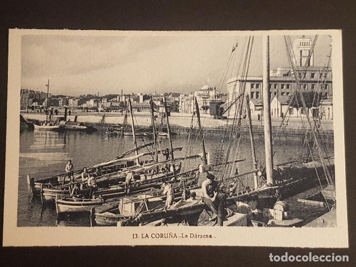 Postales: LA CORU&Ntilde;A LA DARSENA - Foto 1
