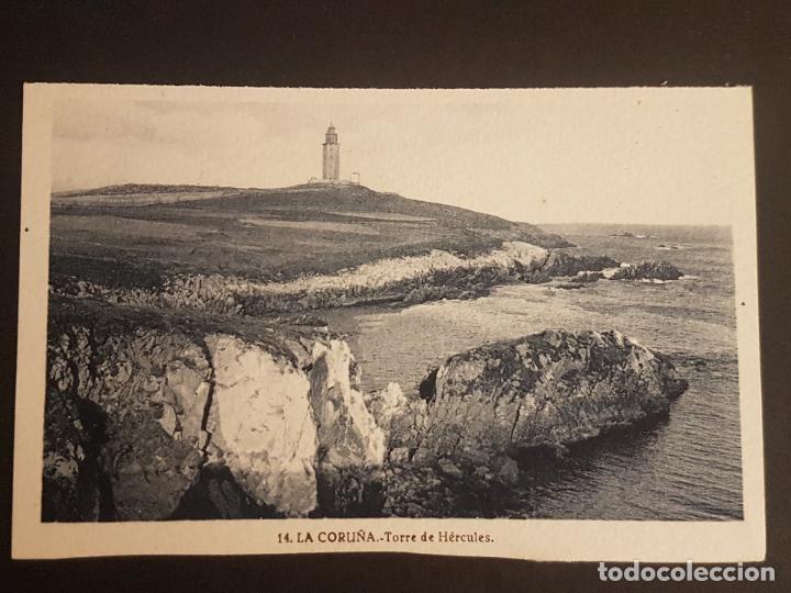 Postales: LA CORU&Ntilde;A TORRE DE HERCULES - Foto 1