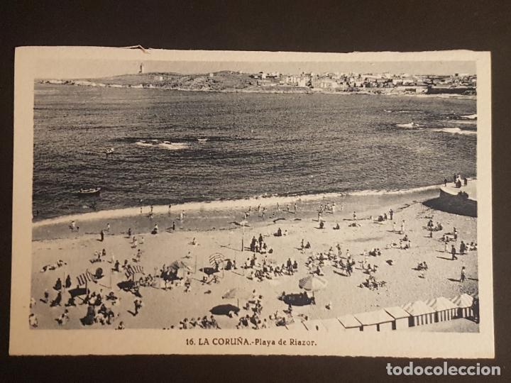 Postales: LA CORU&Ntilde;A PLAYA DE RIAZOR - Foto 1