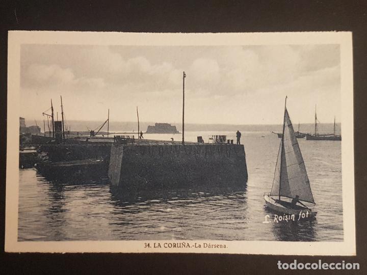 Postales: LA CORU&Ntilde;A LA DARSENA - Foto 1