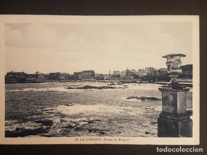 Postales: LA CORU&Ntilde;A PLAYA DE RIAZOR - Foto 1