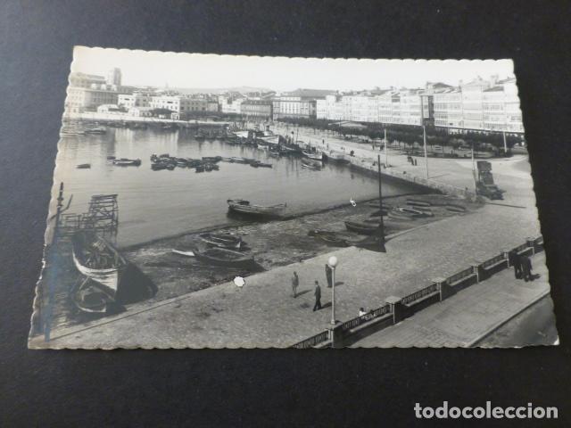 Postales: LA CORU&Ntilde;A DARSENA POSTAL ED. LUJO - Foto 1