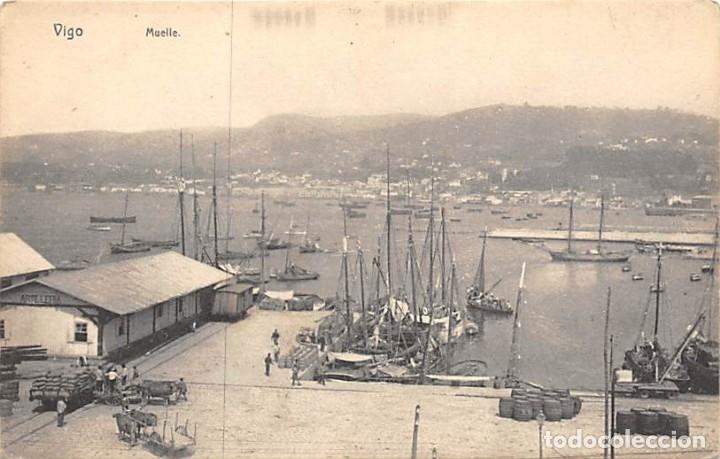 Postales: VIGO.- MUELLE - Foto 1