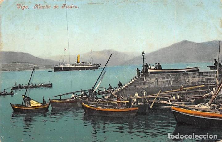 Cartoline: VIGO.- MUELLE DE PIEDRA