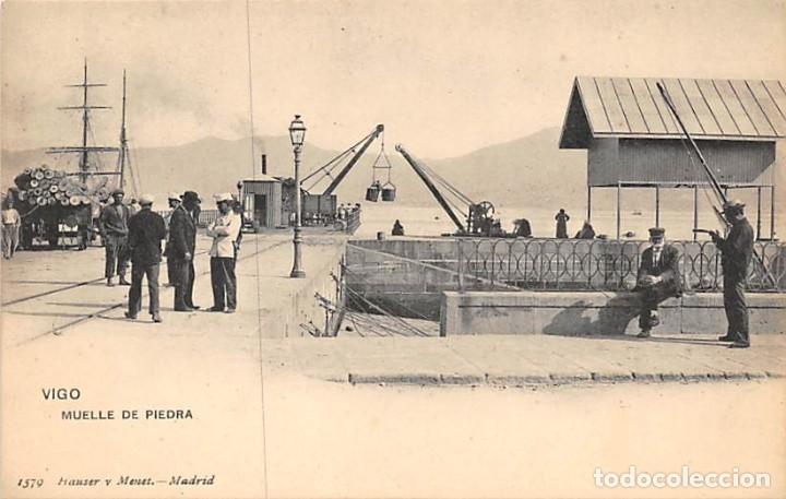 Cartoline: VIGO.- MUELLE DE PIEDRA