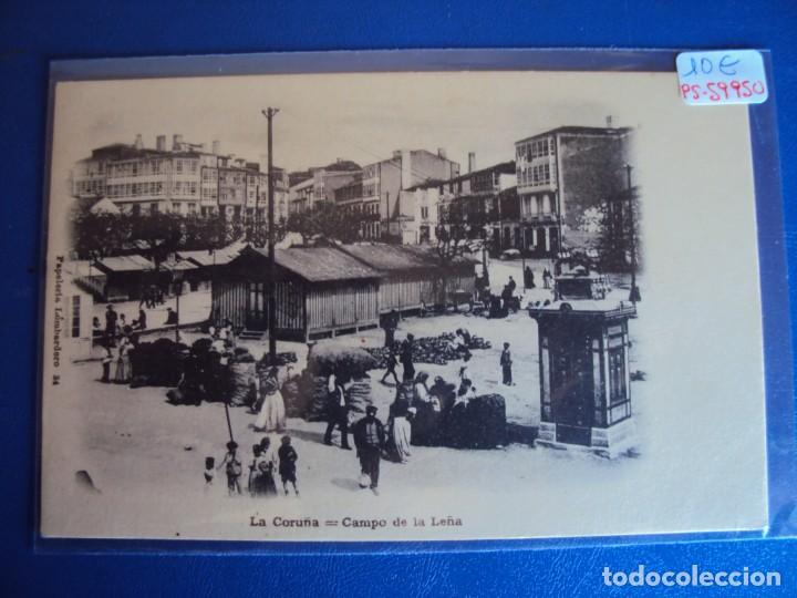 Cartoline: (PS-59950)POSTAL DE LA CORU&Ntilde;A-CAMPO DE LE&Ntilde;A