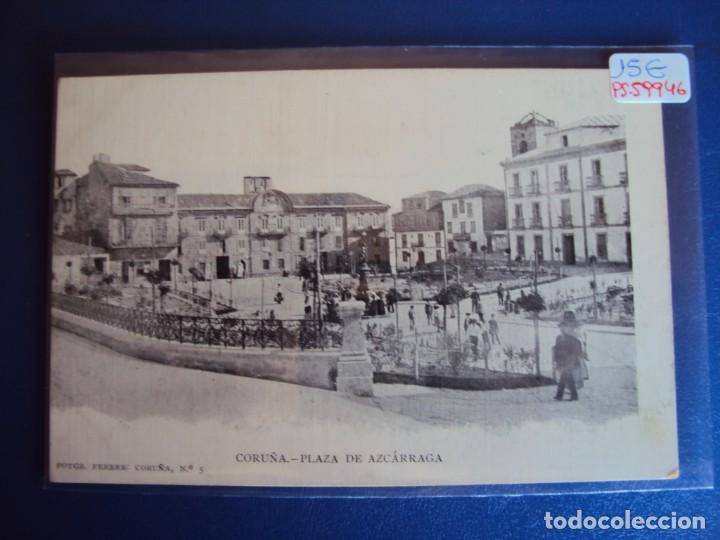 Postkarten: (PS-59946)POSTAL DE LA CORU&Ntilde;A-PLAZA DE AZCARRAGA
