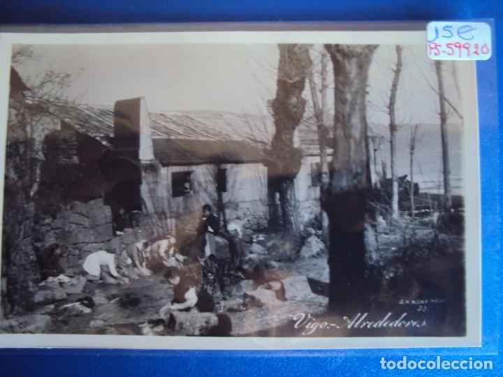 Cartoline: (PS-59920)POSTAL FOTOGRAFICA DE VIGO-ALREDEDORES.LAVANDERAS
