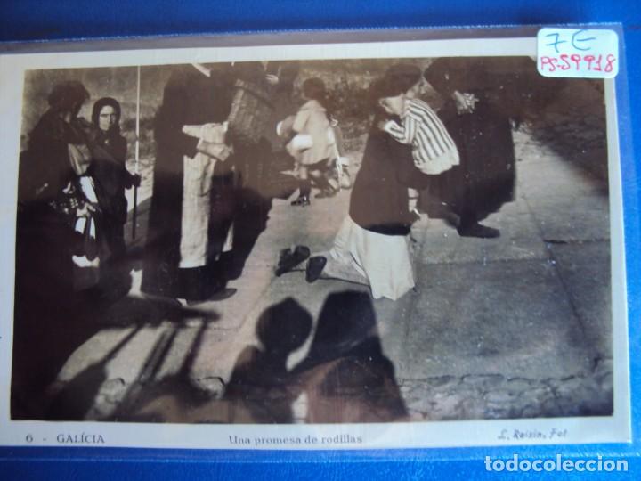 Cartoline: (PS-59918)POSTAL DE GALICIA-UNA PROMESA DE RODILLAS