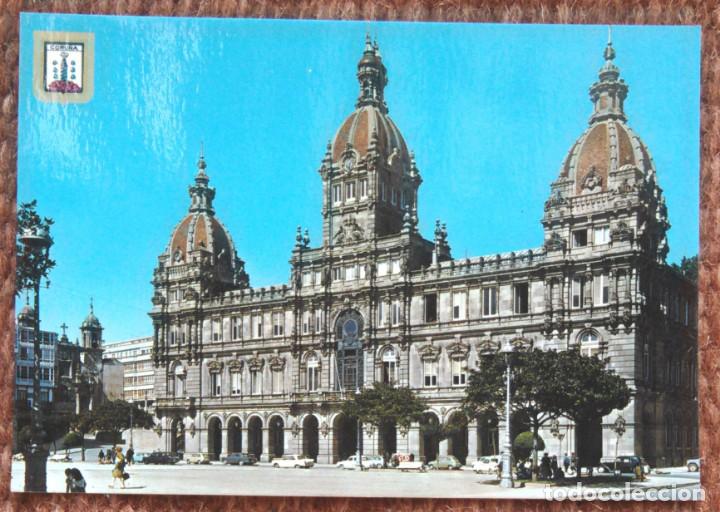 Postales: LA CORU&Ntilde;A - PALACIO MUNICIPAL - Foto 1