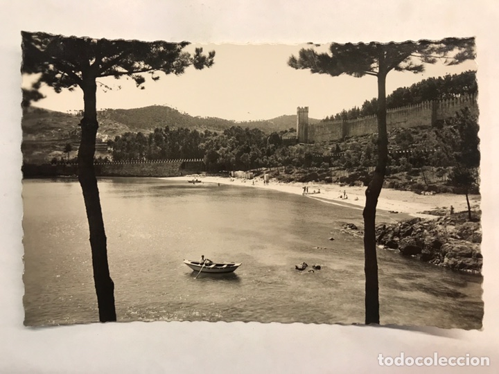 Cartes Postales: BAYONA (Pontevedra) Postal Animada No.5, Playa de la Barbeira (2). Edita: Garcia Garrabella