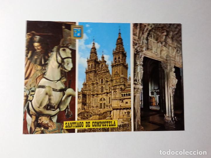 Postales: POSTAL. SANTIAGO DE COMPOSTELA. DOMINGUEZ - Foto 1