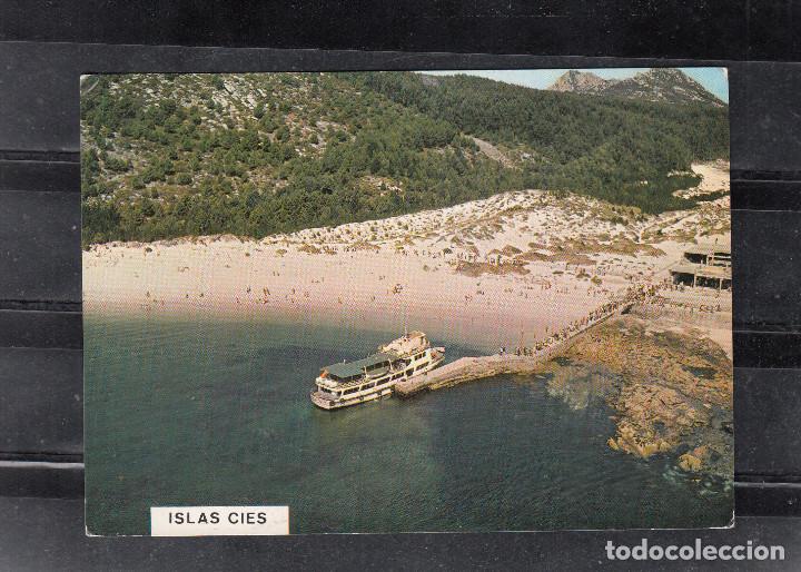 Postales: 3.177 - ISLAS CIES - R&Iacute;A DE VIGO. VISTA A&Eacute;REA