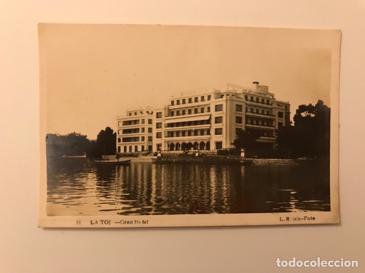 Postales: LA TOJA (Pontevedra) Postal Gran Hotel. Edita: foto Roisin (a.1950?)