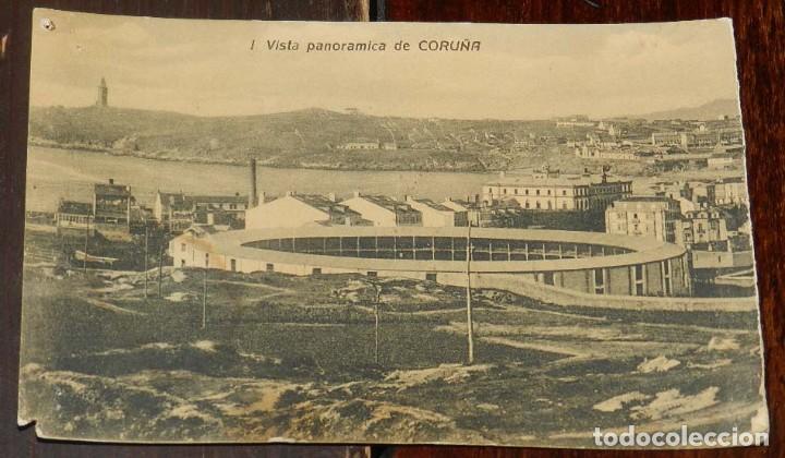 Cartoline: CORU&Ntilde;A, VISTA PANORAMICA, NO CONSTA MARCA EDITORIAL, ALGUN PEQUE&Ntilde;O DESPERFECTO TAL COMO PUEDE VERSE