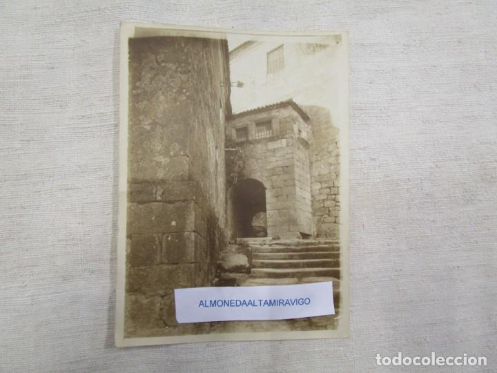 Postales: GALICIA TUY - FOTOGRAFIA EN SEPIA ' PASADIZO DE LA MISERICORDIA ' 18X13CM, PAPEL FINO MATE. 1s