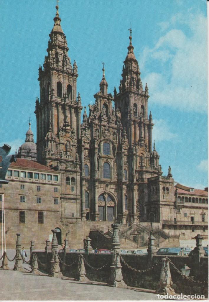 Postales: (1) SANTIAGO DE COMPOSTELA. CATEDRAL. FACHADA DEL OBRADOIRO ... SIN CIRCULAR