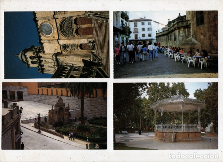 Postales: Lote de 4 postales de Ourense - Foto 1