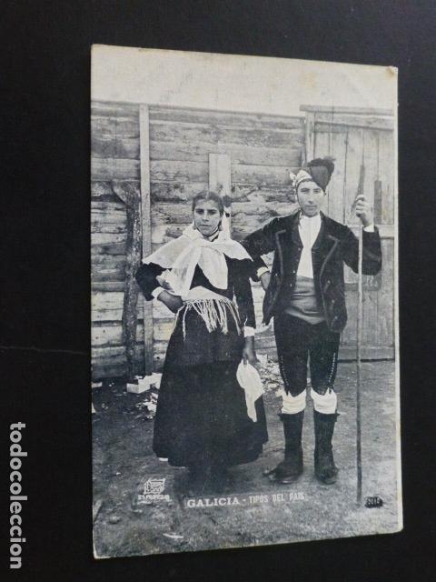 Postales: GALICIA TIPOS DEL PAIS - Foto 1