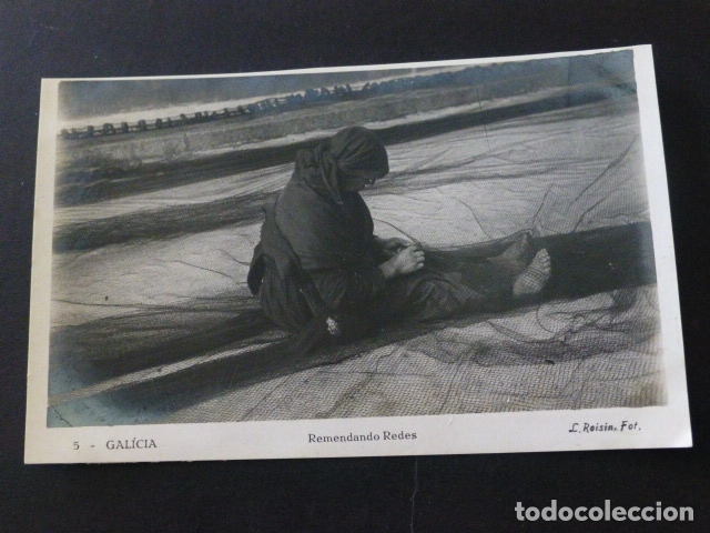 Postales: GALICIA REMENDANDO REDES - Foto 1
