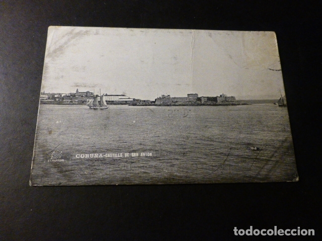 Postales: LA CORU&Ntilde;A CASTILLO DE SAN ANTON - Foto 1