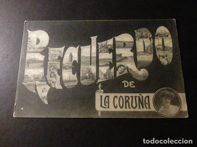 Postales: LA CORU&Ntilde;A RECUERDO DE LA CORU&Ntilde;A - Foto 1