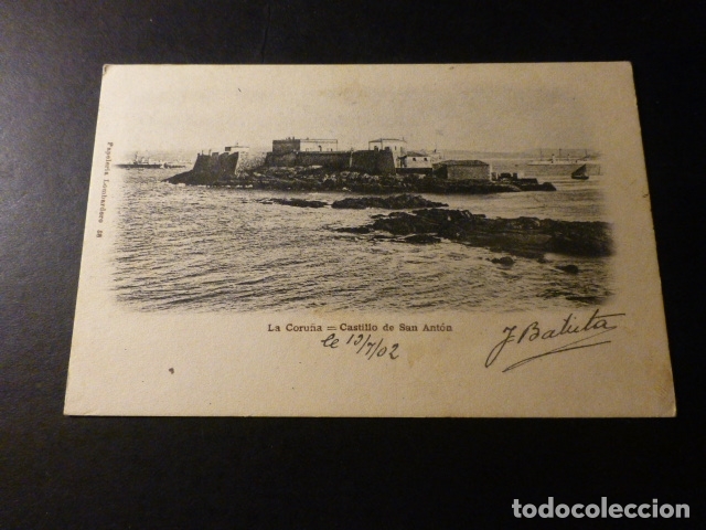 Postales: LA CORU&Ntilde;A CASTILLO DE SAN ANTON - Foto 1