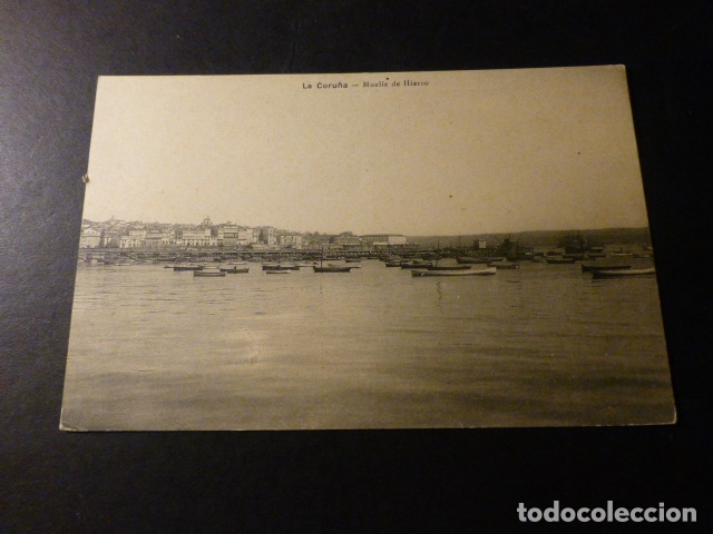 Postales: LA CORU&Ntilde;A MUELLE DE HIERRO - Foto 1