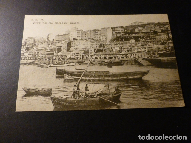 Postales: VIGO PONTEVEDRA RIBERA DEL BERBES - Foto 1