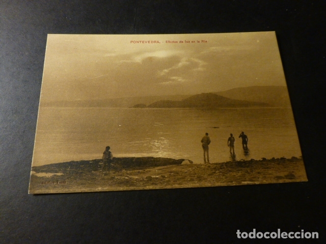 Postales: PONTEVEDRA EFECTOS DE LUZ EN LA RIA - Foto 1