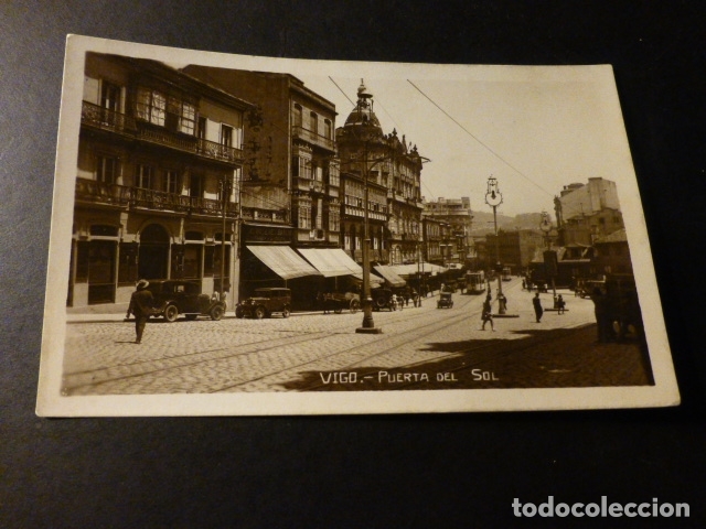 Postales: VIGO PONTEVEDRA PUERTA DEL SOL - Foto 1