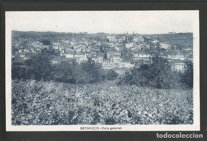 Postales: BETANZOS-VISTA GENERAL-POSTAL ANTIGUA-VER REVERSO-(59.793)