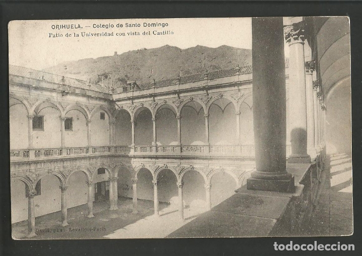 Postkarten: ORIHUELA-COLEGIO DE SANTO DOMINGO-PHOT&middot;J.DAVID-VER REVERSO-(59.999)