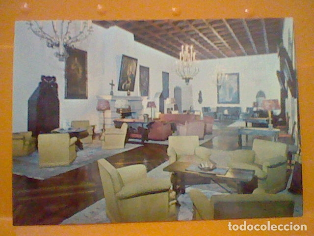 Postales: SALON REAL HOSTAL REYES CATOLICOS SANTIAGO COMPOSTELA ED NOVOA S/C N&ordm; 31
