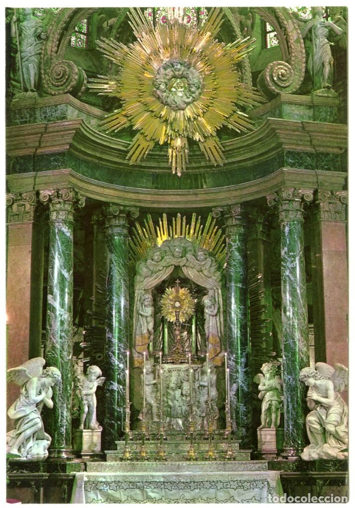 Postales: N&ordm; 213 - LUGO. Altar del Sant&iacute;simo. Sin circular. Ed. PAR&Iacute;S. - Foto 1