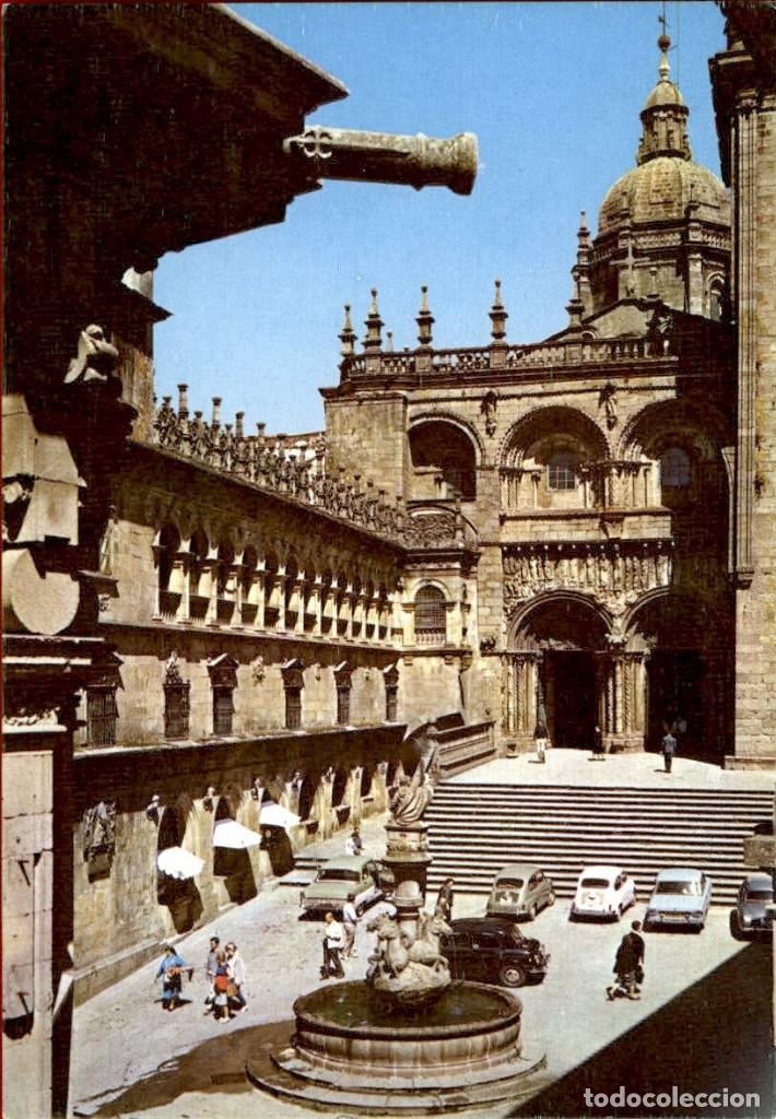 Postales: Galicia &ndash; Santiago de Compostela &ndash; Catedral &ndash; Plaza de las Platerias.