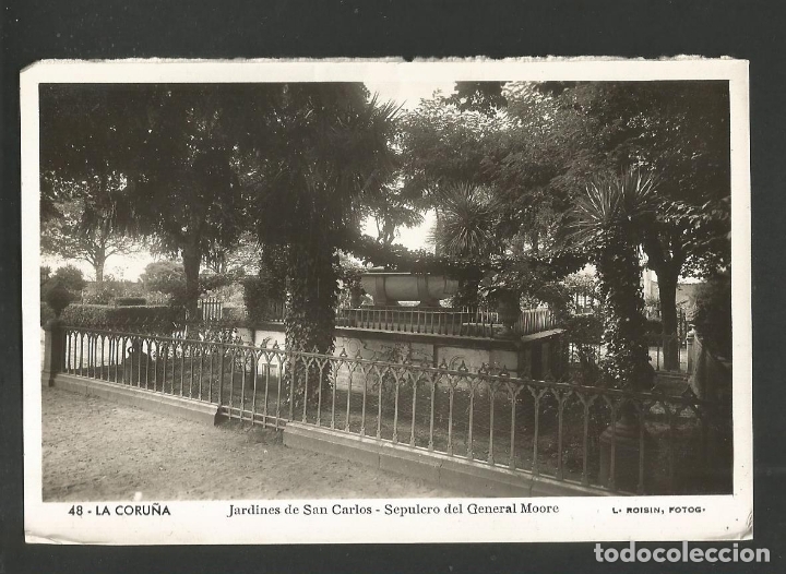 Postales: LA CORU&Ntilde;A-JARDINES DE SAN CARLOS-48-FOTOGRAFICA ROISIN-(61.077)