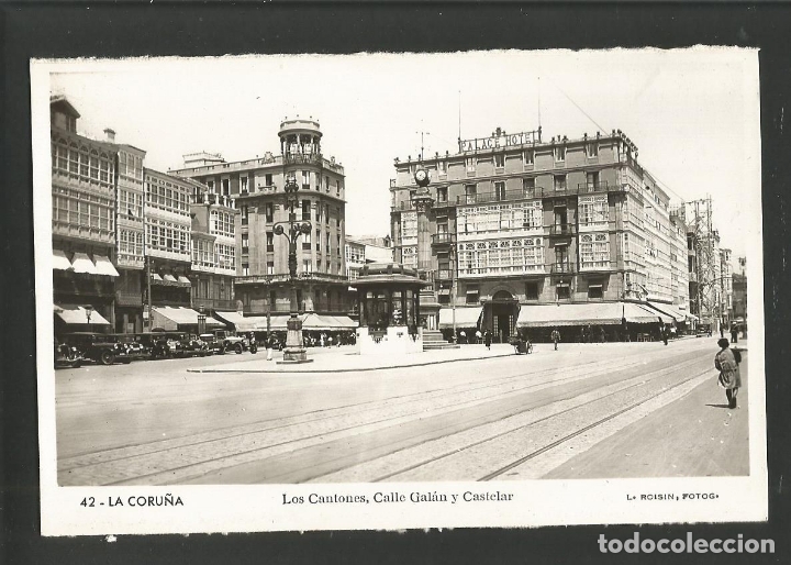 Postales: LA CORU&Ntilde;A-LOS CANTONES-42-FOTOGRAFICA ROISIN-(61.078)